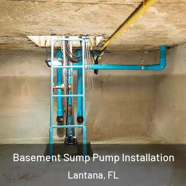  Basement Sump Pump Installation Lantana, FL