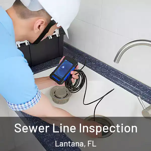  Sewer Line Inspection Lantana, FL